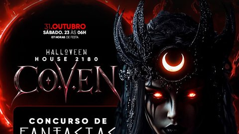 Concurso de Fantasias Halloween House 2180 - Coven (Sábado)