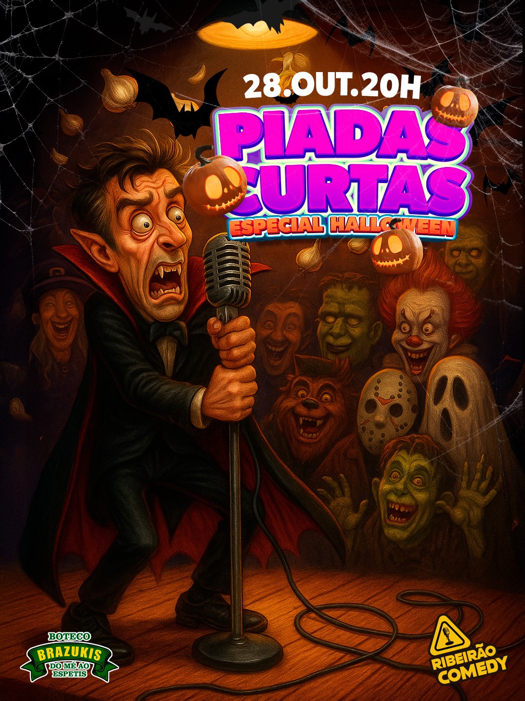 Especial de Halloween - Piadas Curtas