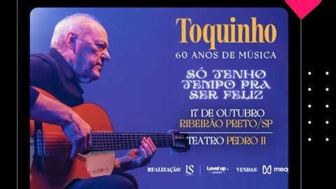 Show Toquinho - 60 anos de música