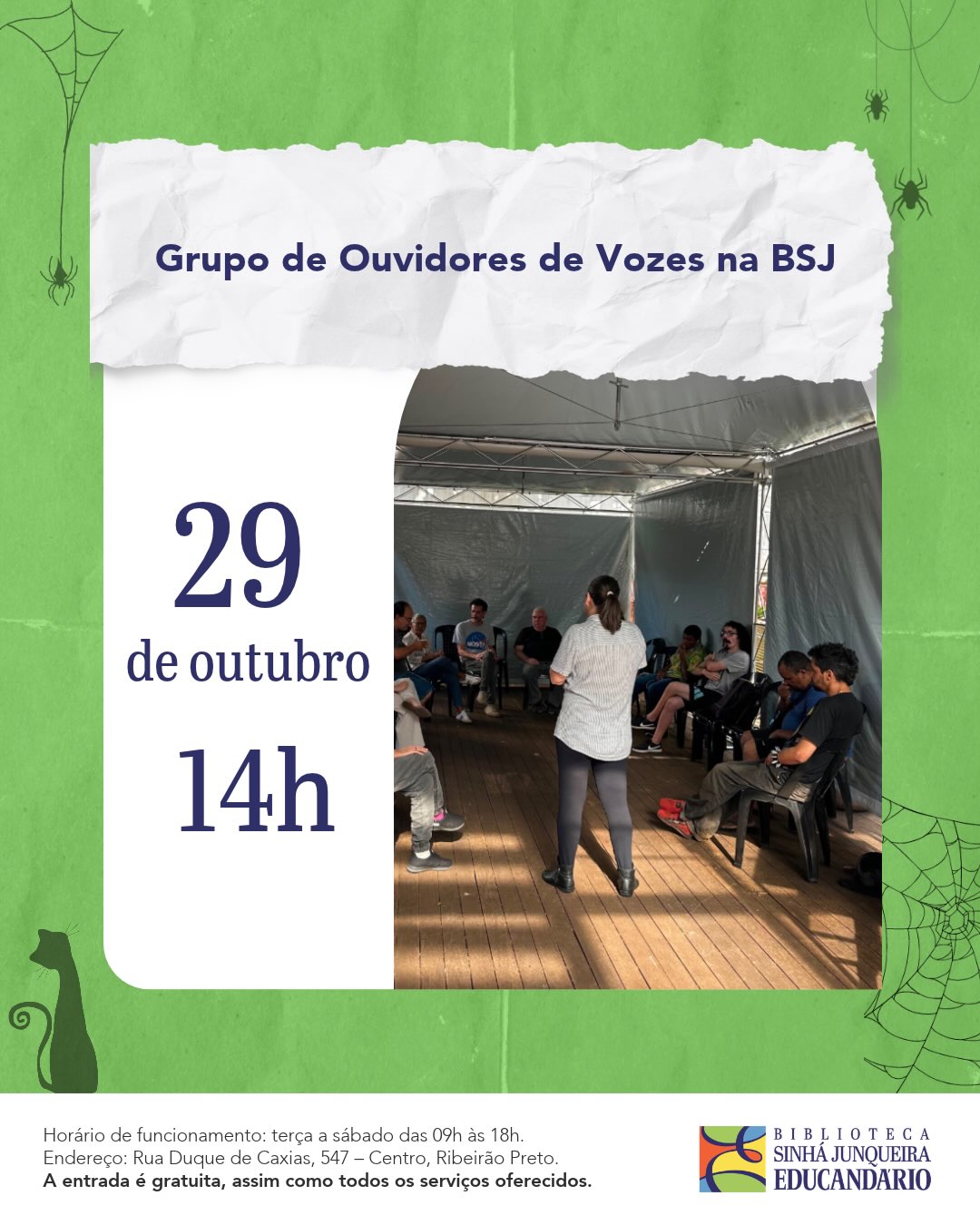 Grupo de Ouvidores de Vozes na BSJ