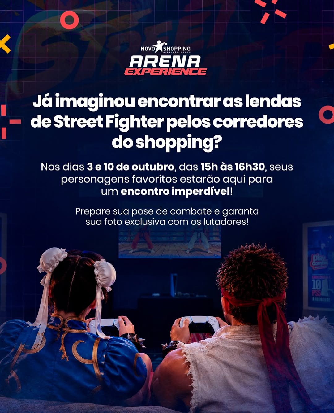 Encontro com Lendas de Street Fighter