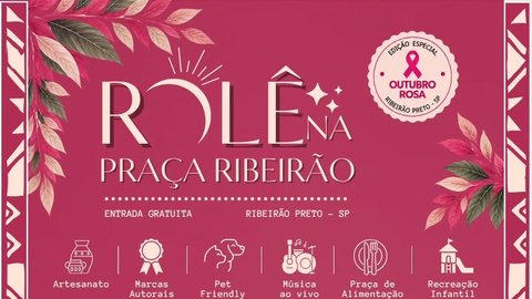 Rolê na Praça Edição Especial Outubro Rosa