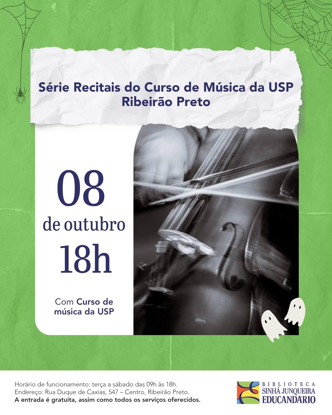 Série Recitais do Curso de Música da USP Ribeirão Preto