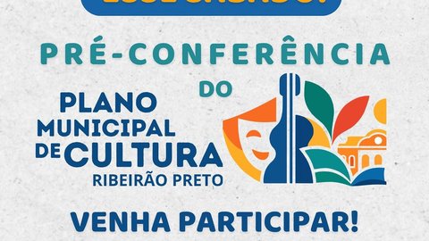 Pré-Conferência Municipal de Cultura