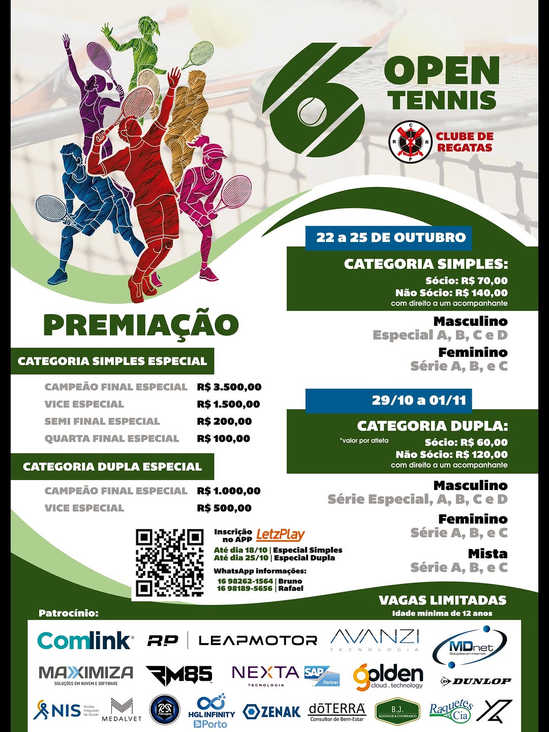 6º Open Tennis Clube de Regatas