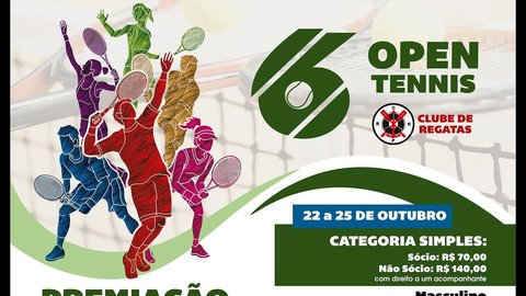 6º Open Tennis Clube de Regatas