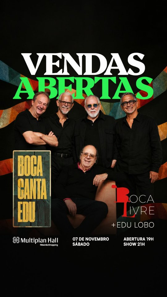 Boca Livre & Edu Lobo em Ribeirão Preto