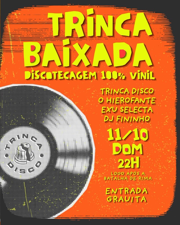Trinca Baixada com Trinca Disco