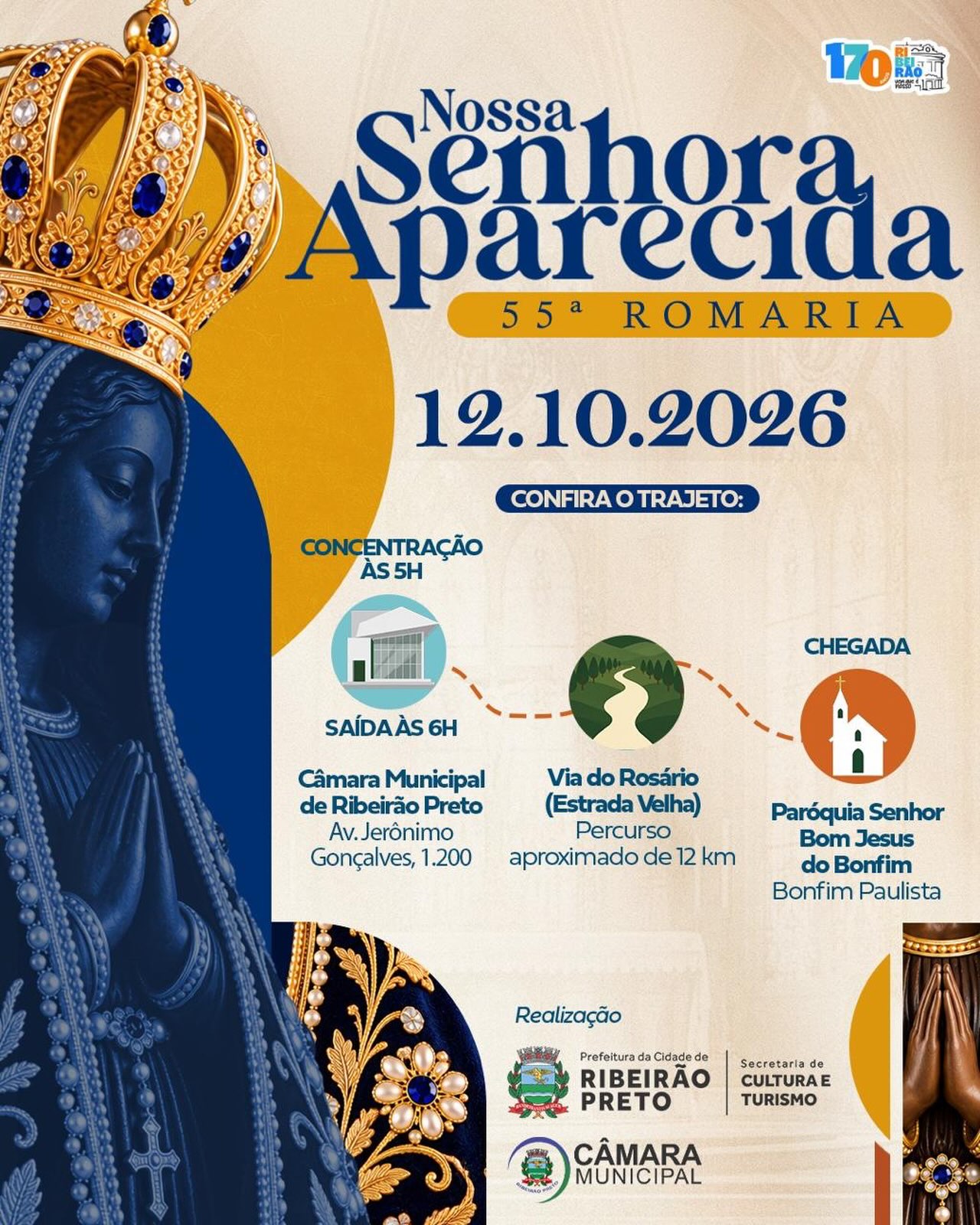 55ª Romaria de Nossa Senhora Aparecida