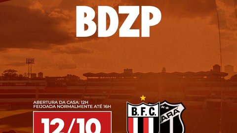 Camarote BDZP - Jogo Botafogo-SP x Ceará