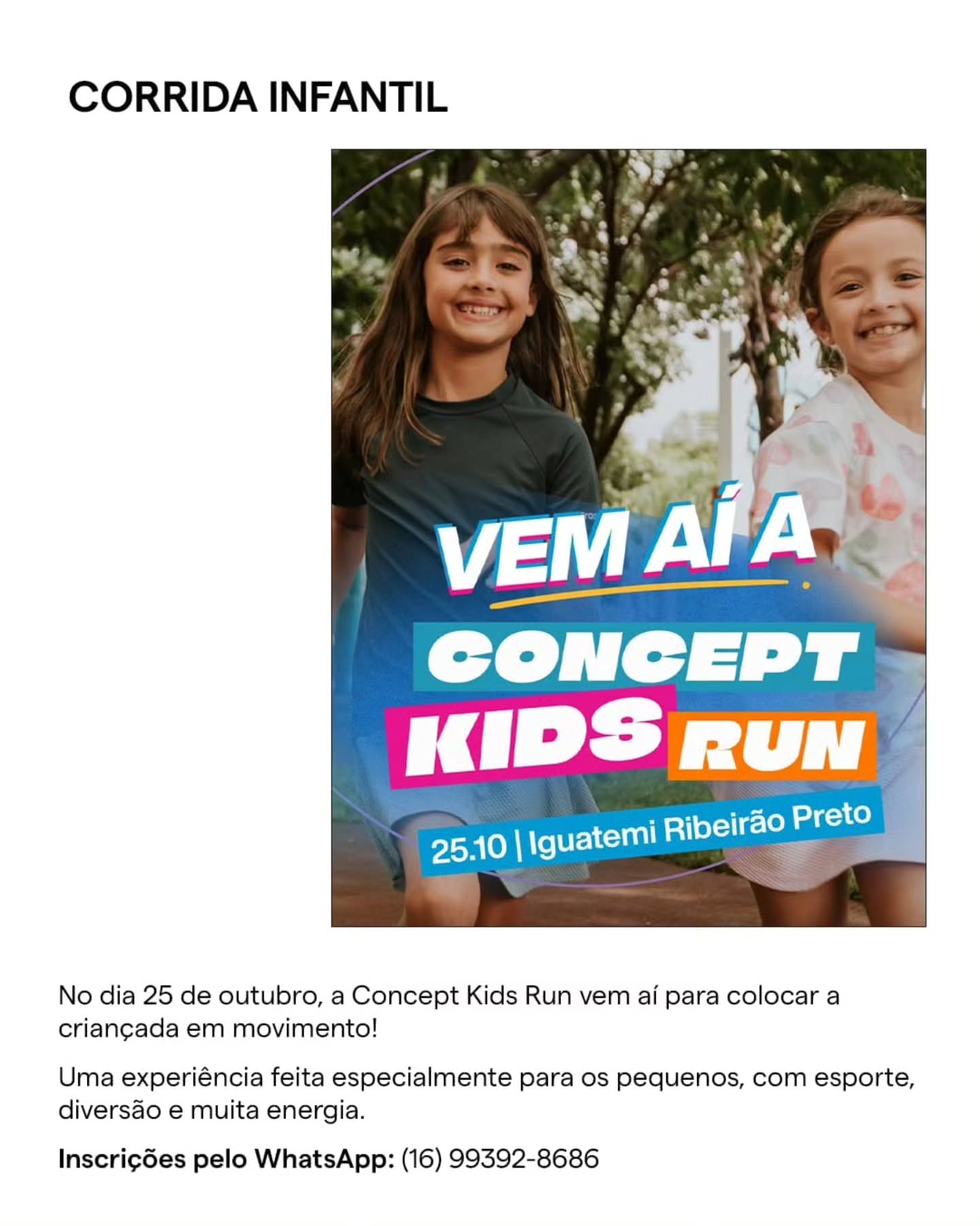 Concept Kids Run