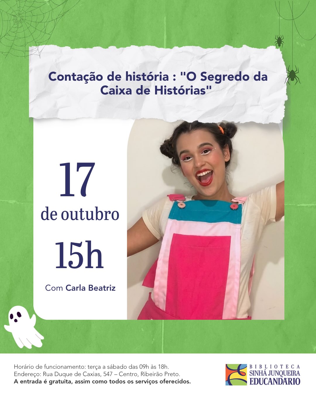 Contação de história : "O Segredo da Caixa de Histórias"