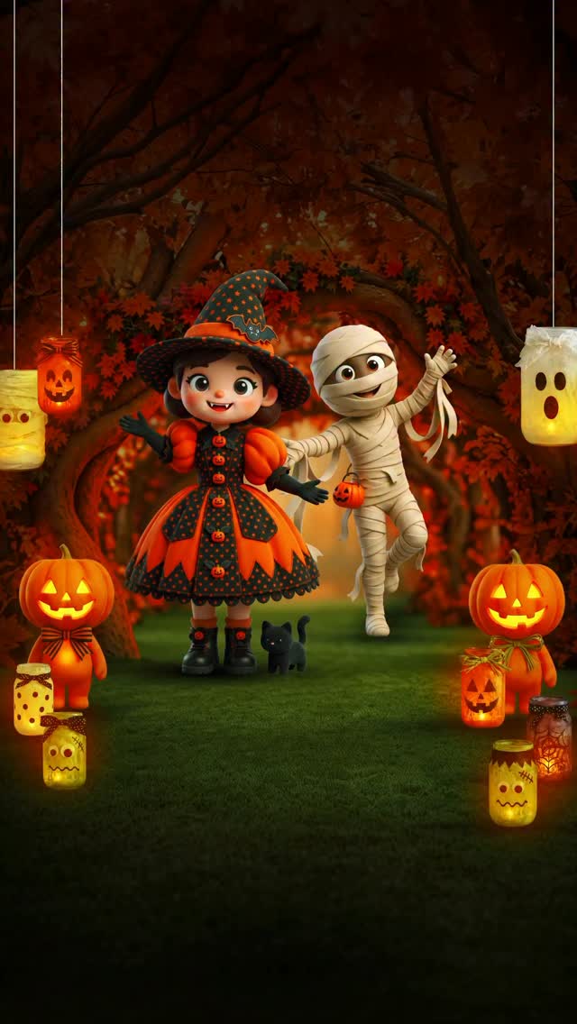 Oficina de Decoração de Lanternas de Halloween