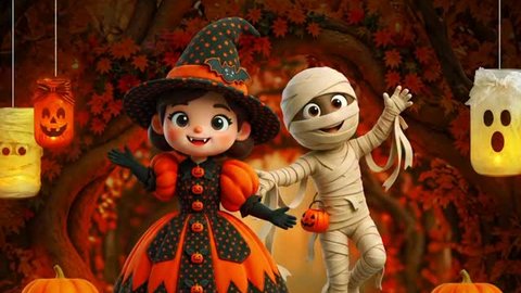 Oficina de Decoração de Lanternas de Halloween