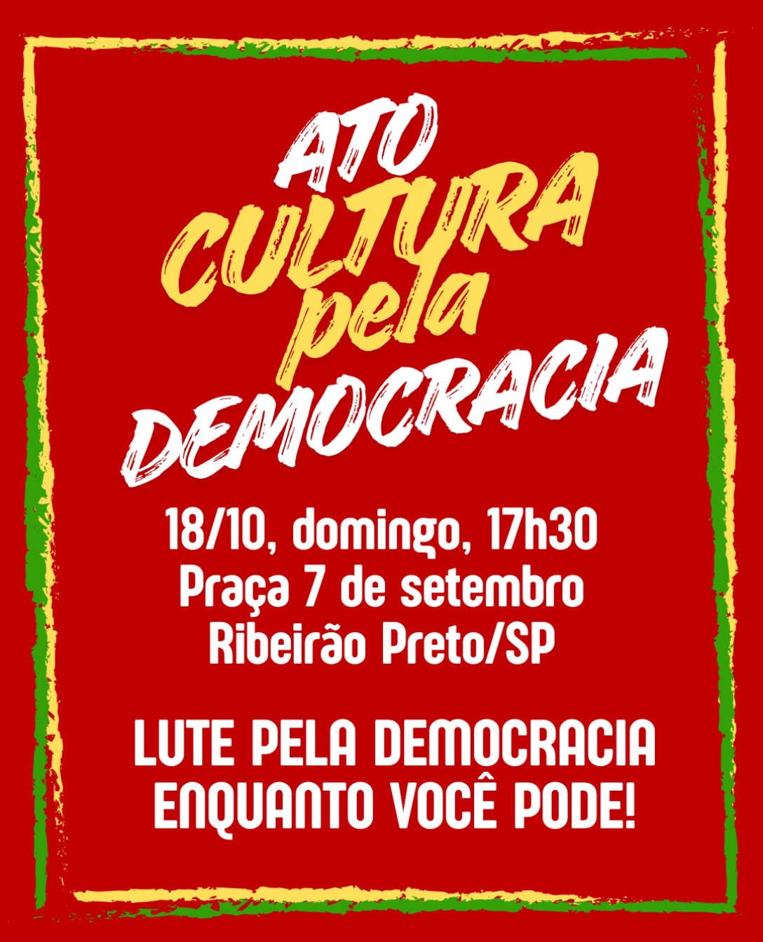 Ato da Cultura pela Democracia