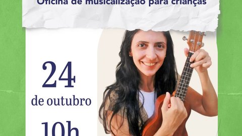 Oficina de musicalização para crianças
