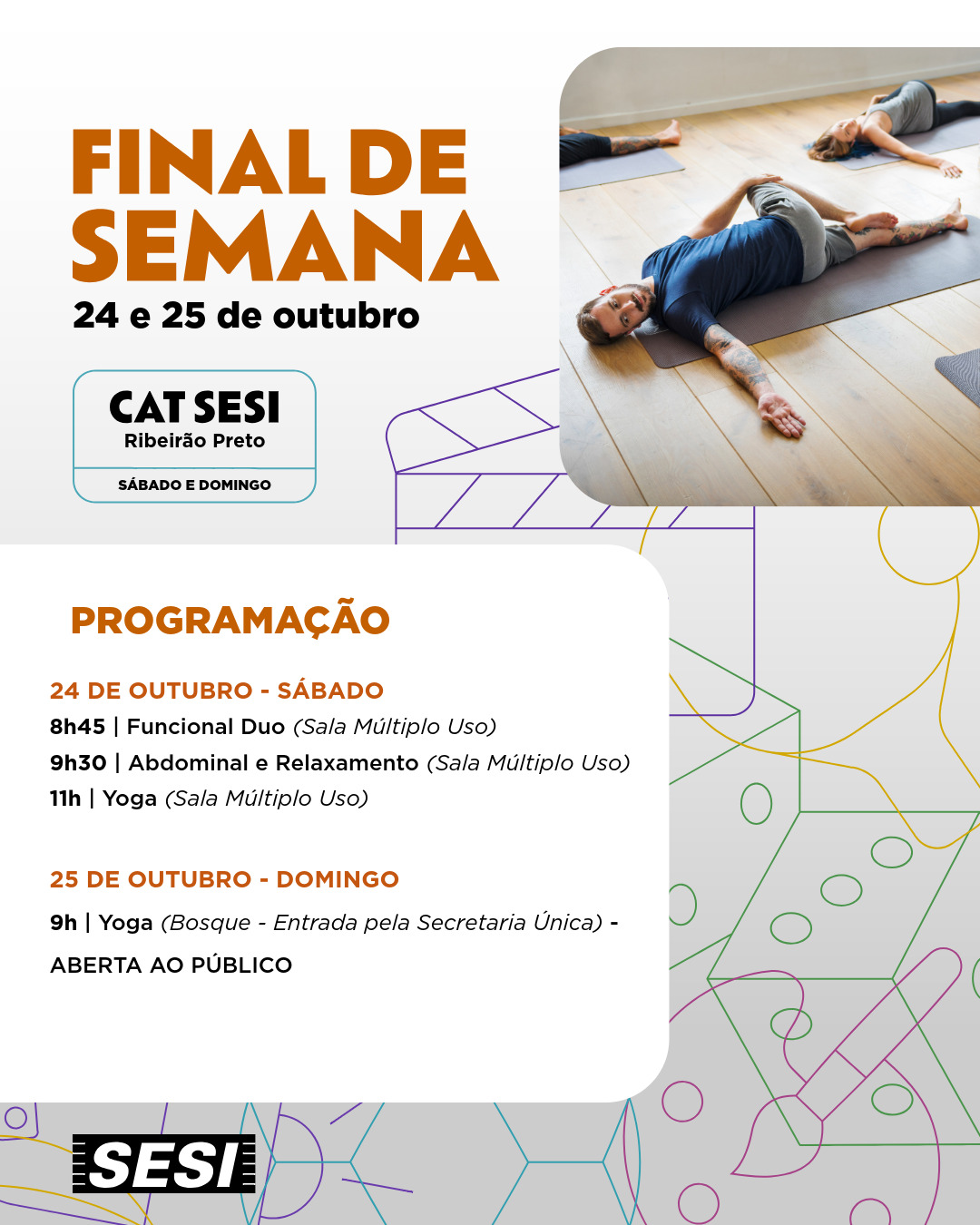 Final de Semana no CAT Sesi