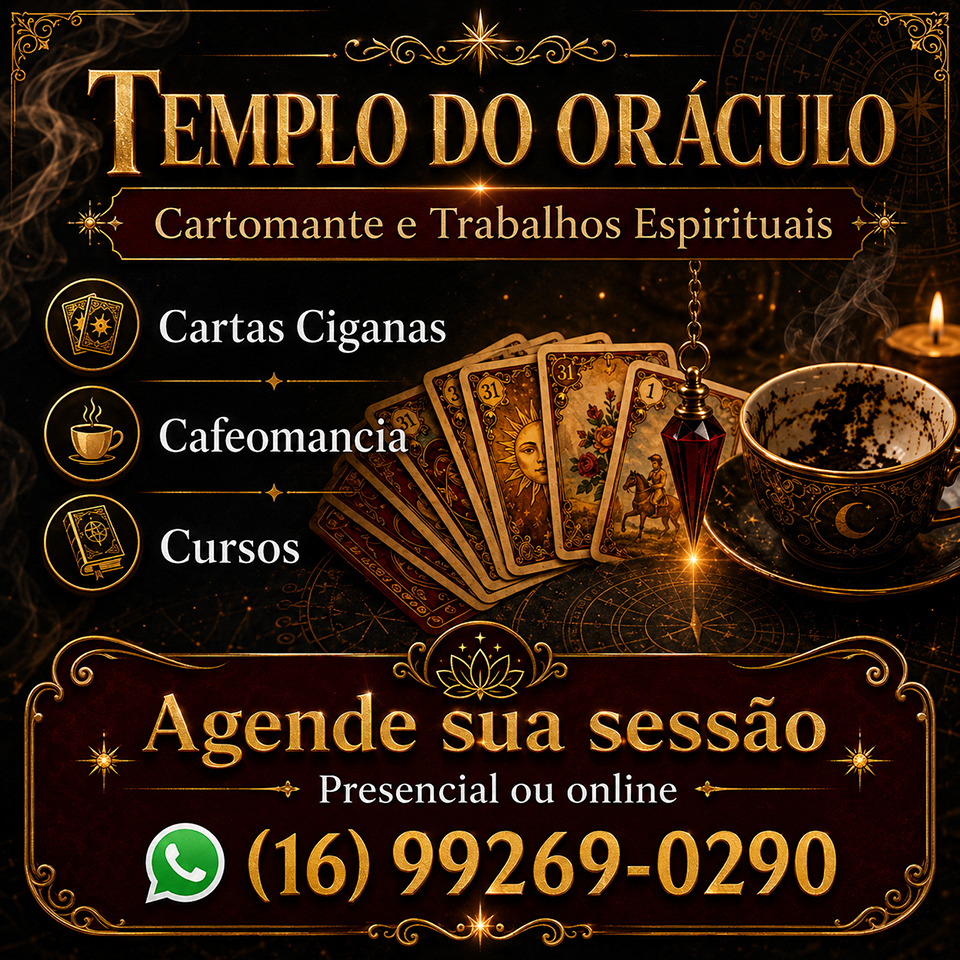 Templo do Or�culo - Cartomancia e Aconselhamento Espiritual