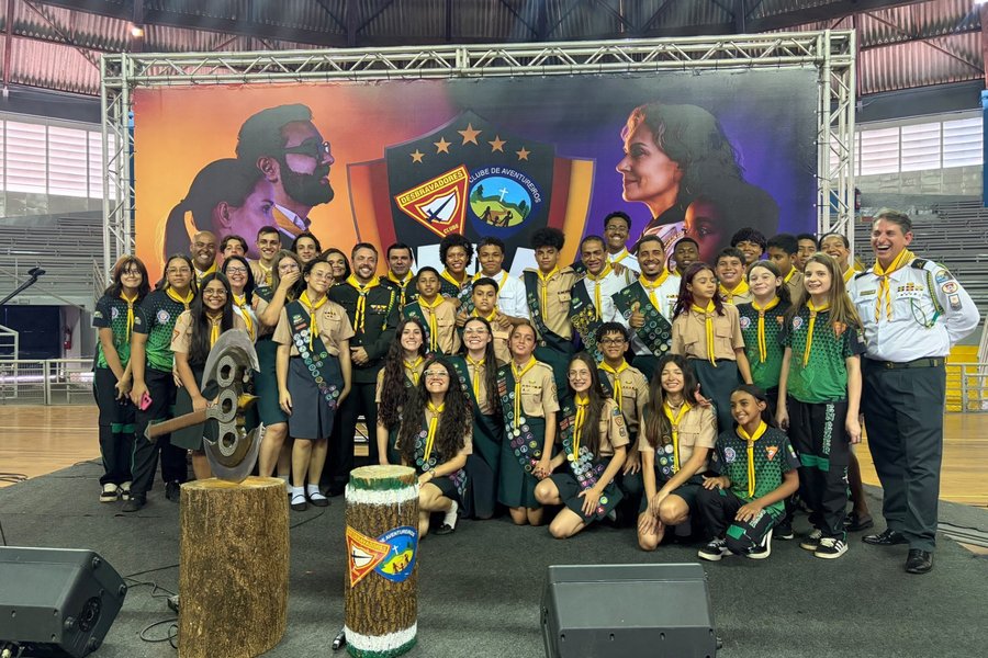 Congresso dos Desbravadores arrecada 300 kg de alimentos para o Fundo Social de Solidariedade