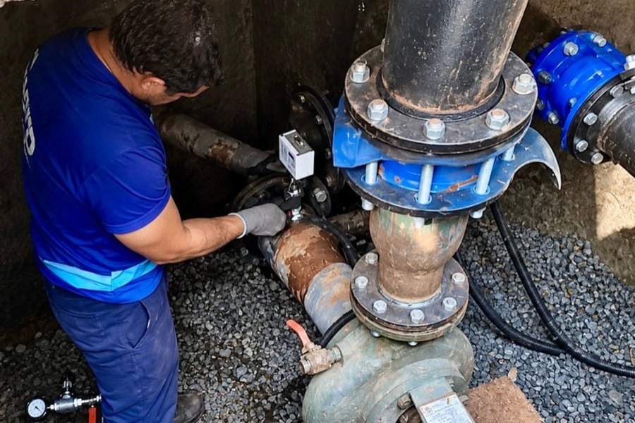 Saerp instala sistema para melhorar abastecimento no Jardim Salgado Filho