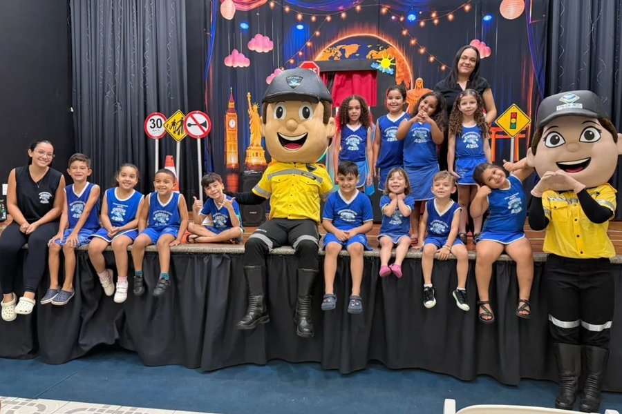 Educa Mobi leva educação para o trânsito no Jardim das Figueiras